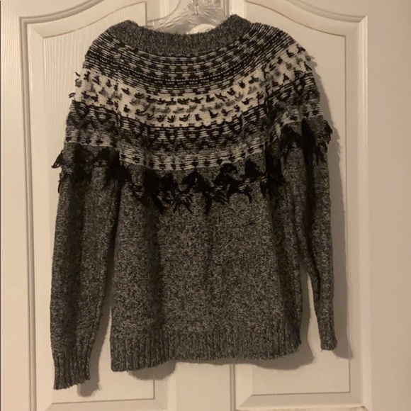 Vince Camuto boho style knit sweater M - Picture 5 of 5